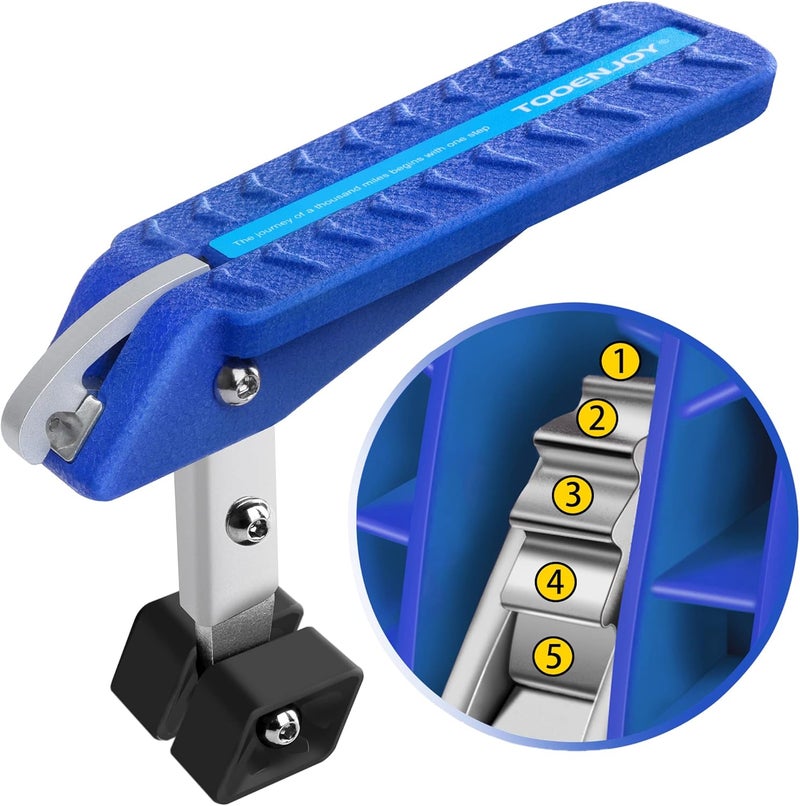 TOOENJOY Universal Car Door Step with 5 Gear Adjustment/No Assembly, Easy Access to Rooftop with Both Feet - Image 1